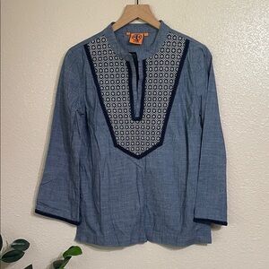 Tory Burch embroiled tunic